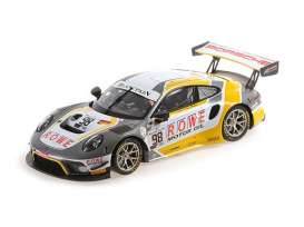 Porsche  - 911 GT3RS (991.2) Spa 2019 yellow/grey/white - 1:18 - Minichamps - 155196098 - mc155196098 | Toms Modelautos