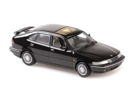 Saab  - 900 Saloon 4-Door 1995 black - 1:43 - Maxichamps - 940170501 - mc940170501 | Toms Modelautos