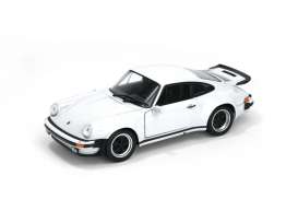 Porsche  - 911 Turbo 3.0, 1974 white - 1:24 - Welly - 24043w - welly24043w | Toms Modelautos