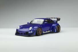 Porsche  - RWB  2021 blue - 1:18 - GT Spirit - GT857 - GT857 | Toms Modelautos