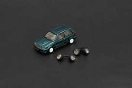 Toyota  - Starlet Turbo-S (EP-71) 1988 green - 1:64 - BM Creations - 64B0128 - BM64B0128rhd | Toms Modelautos