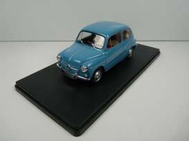 Fiat  - 600D 1960 blue - 1:24 - Magazine Models - mag24FI600blue | Toms Modelautos