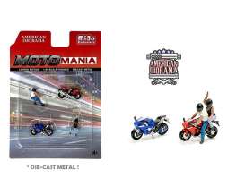 Figures  - Moto Mania #1 2022  - 1:64 - American Diorama - 76486 - AD76486 | Toms Modelautos