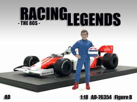Figures  - Racing Legends 80's  - 1:18 - American Diorama - 76354 - AD76354 | Toms Modelautos