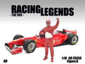 Figures  - Racing Legends 90's  - 1:18 - American Diorama - 76356 - AD76356 | Toms Modelautos