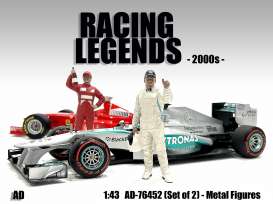 Figures  - Racing Legends 00's  - 1:43 - American Diorama - 76452 - AD76452 | Toms Modelautos