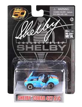 Shelby Cobra - 427 S/C #45 1965 blue - 1:64 - Shelby Collectibles - shelby715 | Toms Modelautos