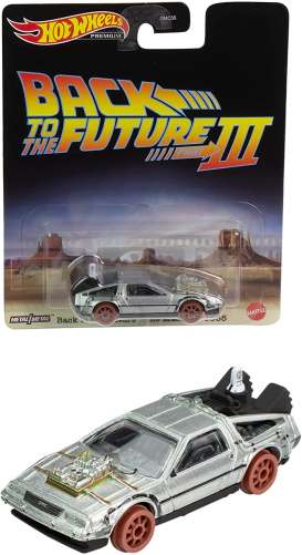 Delorean  - Back to the Future III silver - 1:64 - Hotwheels - HCP22 - hwmvHCP22 | Toms Modelautos