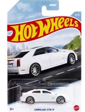 Cadillac  - CTS-V white - 1:64 - Hotwheels - HDH16 - hwmvHDH16 | Toms Modelautos