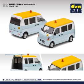 Suzuki  - Every van 2022 light blue/white/yellow - 1:64 - Era - SU21EVE92 - EraSU21EVE92 | Toms Modelautos