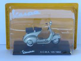 Vespa  - A.C.M.A. 125 1953 green - 1:18 - Magazine Models - X26ALA0062 - MagVes0062 | Toms Modelautos
