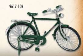 Bicycles - Mountain Bikes  - classic bicycle men 2022 green - 1:10 - Golden Wheel - 9617-10B - GW9617-10B-green | Toms Modelautos