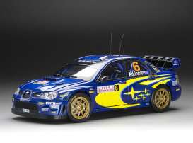 Subaru  - Impreza WRC #6 C. Atkinson 2008 blue/yellow - 1:18 - SunStar - 5581 - sun5581 | Toms Modelautos