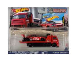 LB Works  - ER34 Super Silhouette Skyline red/black - 1:64 - Hotwheels - HCN54 - hwmvHCN54 | Toms Modelautos