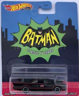 Batman  - 1966 TV Series Batmobile black/red - 1:64 - Hotwheels - GJR35 - hwmvGJR35 | Toms Modelautos
