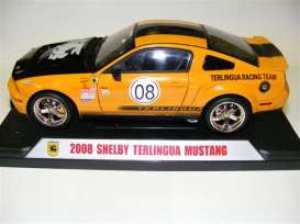 Shelby  - 2008 orange/black - 1:18 - Shelby Collectibles - shelby297 | Toms Modelautos