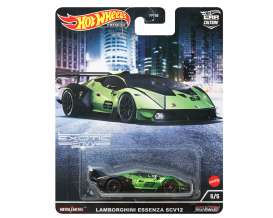 Lamborghini  - Essenza SCV12 #63 green/black - 1:64 - Hotwheels - HCJ29 - hwmvHCJ29 | Toms Modelautos