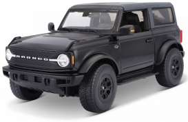 Ford  - Bronco Wildtrak 2021 black - 1:18 - Maisto - 31456z - mai31456Z | Toms Modelautos