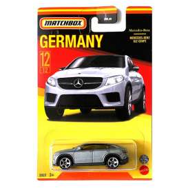 Mercedes Benz  - GLE Coupe silver - 1:64 - Matchbox - HFH55 - MBHFH55 | Toms Modelautos