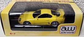 Toyota  - Supra yellow - 1:64 - Wbros - CP8002 - wbrosCP8002 | Toms Modelautos