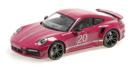 Porsche  - 911 (992) Turbo S 2021 red - 1:18 - Minichamps - 155069172 - mc155069172 | Toms Modelautos