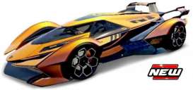 Lamborghini  - V12 Vision 2021 orange/black - 1:18 - Maisto - 36454o - mai36454o | Toms Modelautos