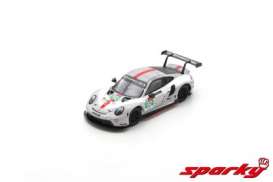 Porsche  - 911 RSR-19 2021 white/red - 1:64 - Spark - Y272 - spaY272 | Toms Modelautos
