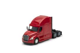 Freightliner  - Cascadia Tractor 3-axle 2021 red - 1:64 - Welly - 68060F-GW-RD - welly68060Fr | Toms Modelautos