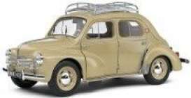 Renault  - 4CV 1956 beige - 1:18 - Solido - 1806605 - soli1806605 | Toms Modelautos