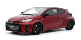 Toyota  - Yaris GR 2021 red - 1:18 - OttOmobile Miniatures - OT1003 - otto1003 | Toms Modelautos