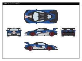 McLaren  - Senna 2020 dark blue/grey - 1:24 - Motor Max - 79668 - mmax79668 | Toms Modelautos