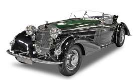 Horch  - 855 Roadster 1939 black/dark green - 1:18 - SunStar - 2409 - sun2409 | Toms Modelautos