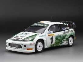 Ford  - Focus RS WRC #1 2005 white/green - 1:18 - SunStar - 3912 - sun3912 | Toms Modelautos