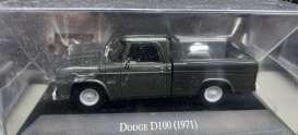 Dodge  - D100 pick-up 1971 dark green - 1:43 - Magazine Models - magMexD100 | Toms Modelautos