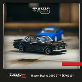 Nissan  - Skyline 2000 GT-R KPGC10 black - 1:64 - Tarmac - T64G-043-BK - TC-T64G043BK | Toms Modelautos