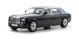 Rolls Royce  - black/silver - 1:18 - Kyosho - 08841BKS - kyo8841BS | Toms Modelautos