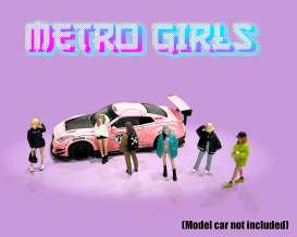 Figures  - Metro Girls various - 1:64 - American Diorama - 2408MJ - AD2408MJ | Toms Modelautos