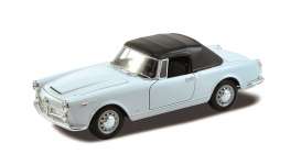 Alfa Romeo  - Spider 1960 white - 1:24 - Welly - 24003Hw - welly24003Hw | Toms Modelautos