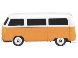 Volkswagen  - T2 1971 orange/white - 1:64 - Maisto - 15044-19123 - mai15044-19123 | Toms Modelautos